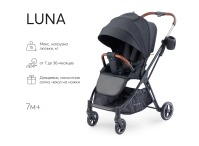 Коляска прогулочная Happy Baby Luna, Dark Olive (Зеленый) - вид 3 миниатюра