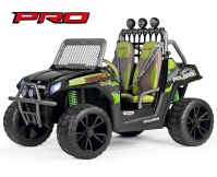 Детский электромобиль Peg-Perego Polaris Ranger RZR Pro, Green Shadow (Зеленый) - вид 1 миниатюра