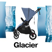 Коляска прогулочная Valco Baby Snap 4 Flatt Matt, Glacier (Голубой) - вид 5 миниатюра