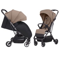 Коляска прогулочная Carrello Nova CRL- 5521, Sunrise Beige (Бежевый) - вид 3 миниатюра