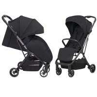 Коляска прогулочная Carrello Nova CRL- 5521, Coral Black (Черный) - вид 3 миниатюра