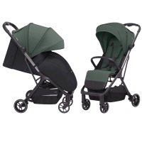 Коляска прогулочная Carrello Nova CRL- 5521, Rainforest Green (Зеленый) - вид 3 миниатюра