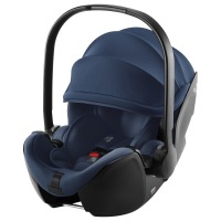 Комплект автокресло Britax Roemer Baby-Safe Pro (0-13 кг) + База Vario Base 5Z, Night Blue (Синий) - вид 4 миниатюра