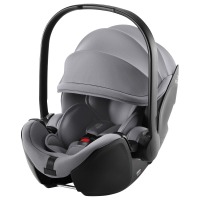 Комплект автокресло Britax Roemer Baby-Safe Pro (0-13 кг) + База Vario Base 5Z, Frost Grey (Серый) - вид 4 миниатюра