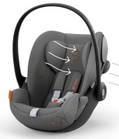 Автокресло Cybex Cloud G i-Size (0-13 кг), Lava Grey (Серый) - вид 1 миниатюра