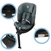 Автокресло Maxi-Cosi Emerald 360 S (0-36кг), Tonal Graphite (Графитовый) - вид 9 миниатюра