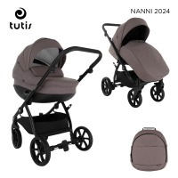 Коляска 3 в 1 Tutis Nanni 7, Pewter (052) - вид 1 миниатюра