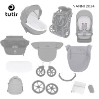 Коляска 2 в 1 Tutis Nanni 7, Pewter (052) - вид 13 миниатюра