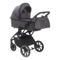 Коляска 2 в 1 Sevillababy Eletta, Steel Grey (Темно-серый) - вид 1 миниатюра