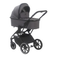 Коляска 2 в 1 Sevillababy Eletta, Steel Grey (Темно-серый) - вид 1 миниатюра