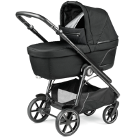 Коляска 3 в 1 Peg-Perego Veloce Belvedere SLK, Licorice (Черный) - вид 1 миниатюра