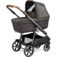 Коляска 2 в 1 Peg-Perego Veloce TC Belvedere, 500 (Темно-серый) - вид 1 миниатюра