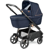 Коляска 2 в 1 Peg-Perego Veloce TC Belvedere, Blue Shine (Синий) - вид 1 миниатюра