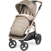 Коляска 3 в 1 Peg-Perego Veloce TC Belvedere Lounge, Mon Amour (Светло-коричневый) - вид 4 миниатюра