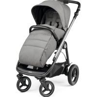 Коляска 3 в 1 Peg-Perego Veloce TC Belvedere Lounge, Mercury (Серый) - вид 4 миниатюра