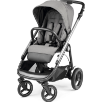 Коляска 3 в 1 Peg-Perego Veloce TC Belvedere Lounge, Mercury (Серый) - вид 6 миниатюра