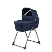 Коляска 3 в 1 Peg-Perego Veloce Belvedere Lounge, Blue Shine (Синий) - вид 4 миниатюра