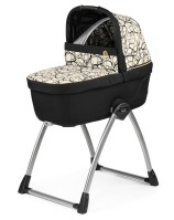 Коляска 2 в 1 Peg-Perego Veloce Belvedere, Graphic Gold (Черно-белый) - вид 24 миниатюра