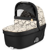 Коляска 2 в 1 Peg-Perego Veloce Belvedere, Graphic Gold (Черно-белый) - вид 2 миниатюра