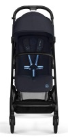 Коляска прогулочная Cybex Beezy (с дождевиком и бампером), Dark Blue (Темно-синий) - вид 1 миниатюра