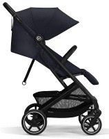 Коляска прогулочная Cybex Beezy (с дождевиком и бампером), Dark Blue (Темно-синий) - вид 3 миниатюра