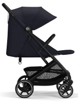 Коляска прогулочная Cybex Beezy (с дождевиком и бампером), Dark Blue (Темно-синий) - вид 5 миниатюра