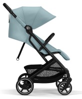 Коляска прогулочная Cybex Beezy (с дождевиком и бампером), Stormy Blue (Голубой) - вид 3 миниатюра