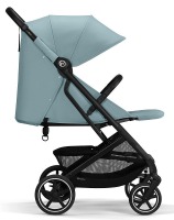 Коляска прогулочная Cybex Beezy (с дождевиком и бампером), Stormy Blue (Голубой) - вид 5 миниатюра