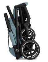 Коляска прогулочная Cybex Beezy (с дождевиком и бампером), Stormy Blue (Голубой) - вид 11 миниатюра