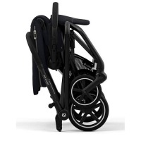 Коляска прогулочная Cybex Eezy S Twist+ 2 BLK (с дождевиком и бампером), Magic Black (Черный) - вид 9 миниатюра