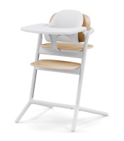 Стульчик для кормления Cybex Lemo 3 в 1, Sand White (Белый / Бежевый) - вид 1 миниатюра