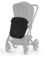 Коляска прогулочная Cybex Talos S Lux шасси BLK (с дождевиком), Moon Black (Черный) - вид 21 миниатюра