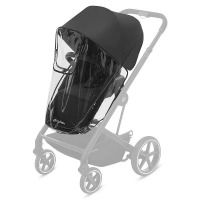 Коляска 2 в 1 Cybex Talos S Lux шасси BLK (с дождевиком), Moon Black (Черный) - вид 29 миниатюра