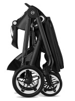 Коляска прогулочная Cybex Talos S Lux шасси BLK (с дождевиком), Moon Black (Черный) - вид 31 миниатюра