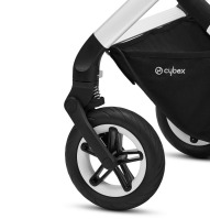 Коляска прогулочная Cybex Talos S Lux шасси BLK (с дождевиком), Moon Black (Черный) - вид 39 миниатюра