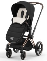 Конверт в коляску Cybex Platinum Footmuff, Sepia Black (Черный) - вид 7 миниатюра