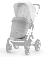 Коляска 2 в 1 Cybex Talos S Lux шасси SLV (с дождевиком), Lava Grey (Серый) - вид 21 миниатюра