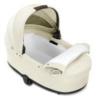 Люлька для коляски Cybex Balios S Lux New 2024 (с дождевиком), Seashell Beige (Бежевый) - вид 1 миниатюра