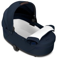 Люлька для коляски Cybex Balios S Lux New 2024 (с дождевиком), Ocean Blue (Голубой) - вид 1 миниатюра