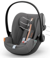 Автокресло Cybex Cloud G i-Size Plus (0-13 кг), Lava Grey (Серый) - вид 1 миниатюра