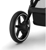 Коляска прогулочная Cybex Gazelle S шасси BLK, Moon Black / Черный (с корзиной и дождевиком) - вид 13 миниатюра