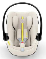 Автокресло Cybex Cloud G i-Size Plus (0-13 кг), Seashell Beige (Бежевый) - вид 3 миниатюра