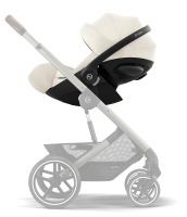 Автокресло Cybex Cloud G i-Size Plus (0-13 кг), Seashell Beige (Бежевый) - вид 9 миниатюра