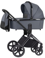 Коляска 2 в 1 Carrello Ultimo CRL-6520, Cool Grey (Серый) - вид 2 миниатюра