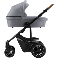 Люлька Britax Roemer для коляски Smile III, Frost Grey /Brown - вид 1 миниатюра