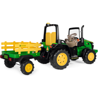 Прицеп Peg-Perego John Deere Dual Force Trailer - вид 7 миниатюра