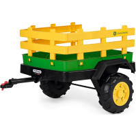 Прицеп Peg-Perego John Deere Dual Force Trailer - вид 1 миниатюра