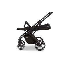 Коляска 2 в 1 Moon Piu 2024, Black / шасси Matt Black (633) - вид 20 миниатюра