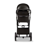 Коляска 2 в 1 Moon Piu 2024, Black / шасси Matt Black (633) - вид 8 миниатюра