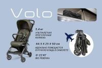 Коляска прогулочная Peg-Perego Volo, Blue Shine (Синий) - вид 27 миниатюра